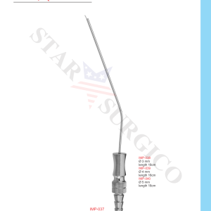 Frazier Suction Tip 15CM Hole 2mm (IMP-037)