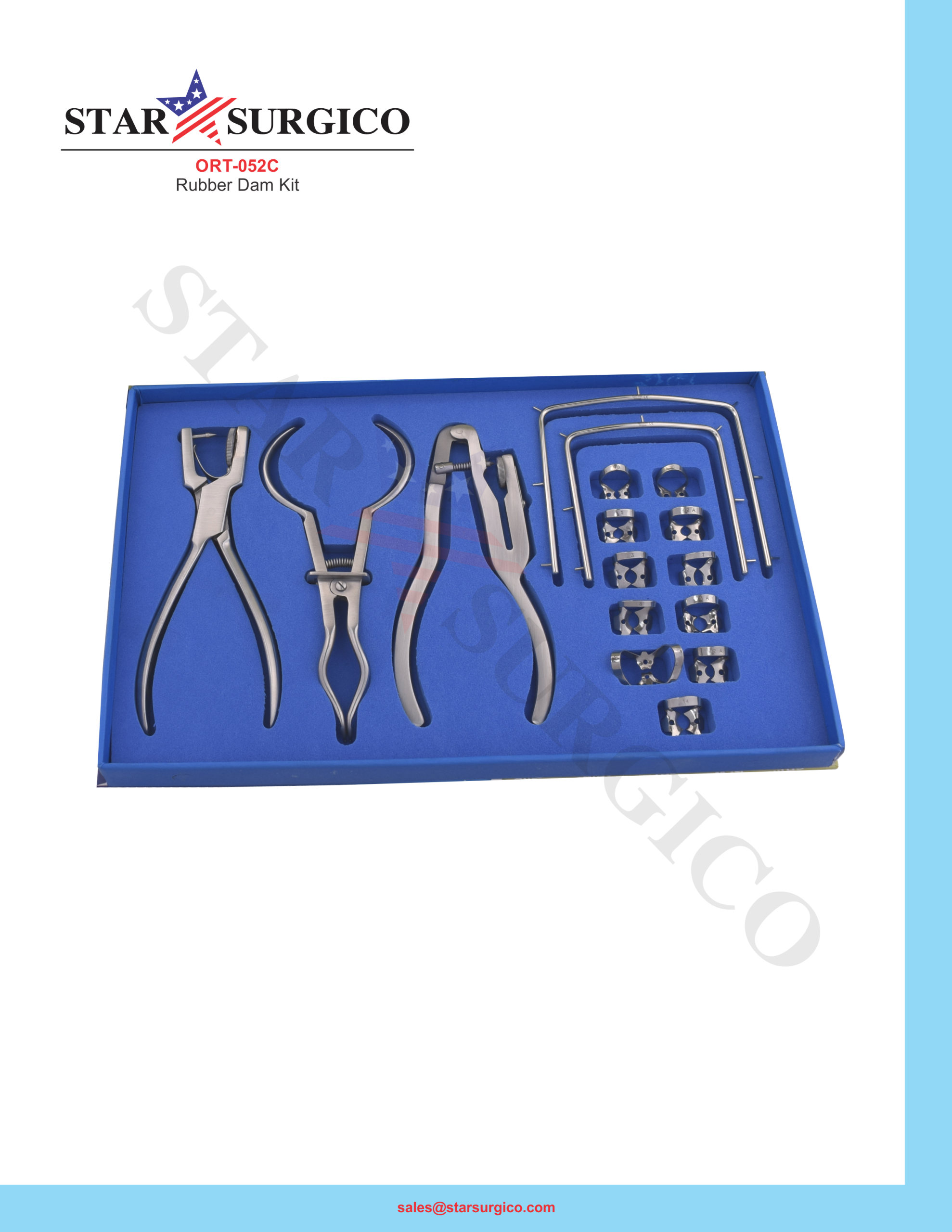 Rubber Dam Kit (ORT-052C)