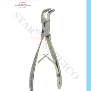 Surgical Bone Rongeur Micro Friedman 45digree 14.5cm (RUN-005)
