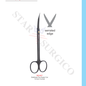 Goldman-Fox Super Cut 12.5cm Curved (SCI-017)