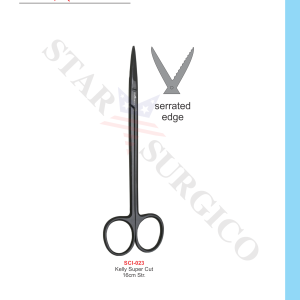 Kelly Super Cut 16cm Str. (SCI-023)