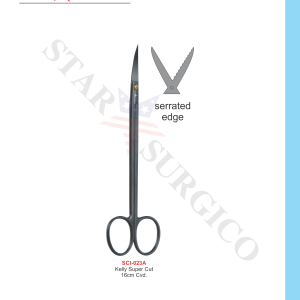 Kelly Super Cut 16cm Cvd. (SCI-023A)